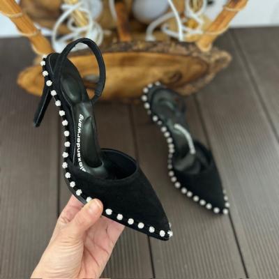 ALXNDRWANG SİYAH TOPUKLU AYAKKABI 