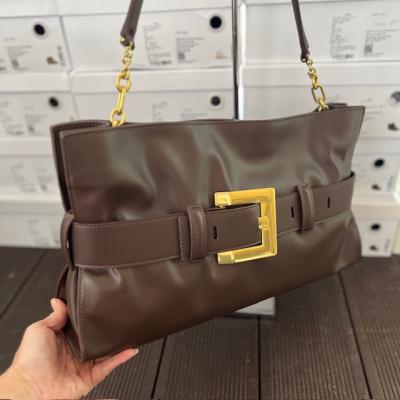 BALMA ACI KAHVE BÜYÜK BOY ÇANTA 