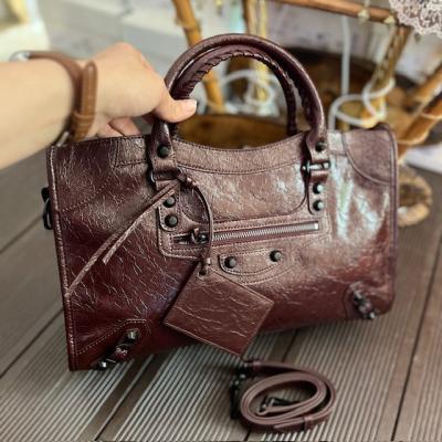 BLNCG BORDO DERİ BÜYÜK BOY ÇANTA 