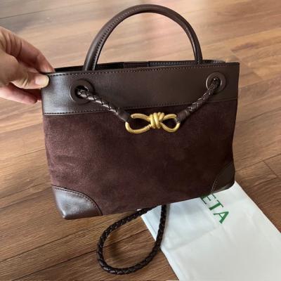 BTTVNT DERİ ASKILI ACI KAHVE ÇANTA 