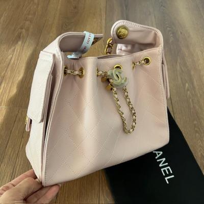 CHNL ASKILI PEMBE ÇANTA 