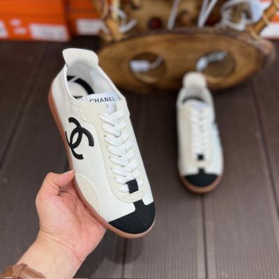 CHNL BEYAZ SİYAH SNEAKER
