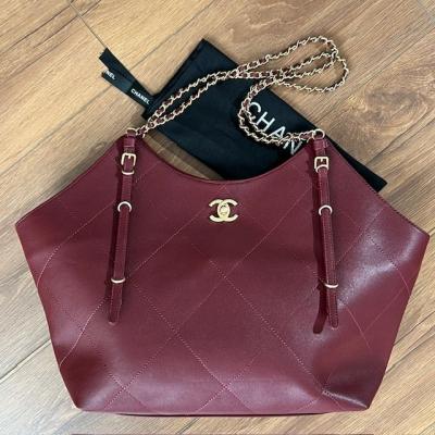 CHNL BÜYÜK BOY BORDO ÇANTA 