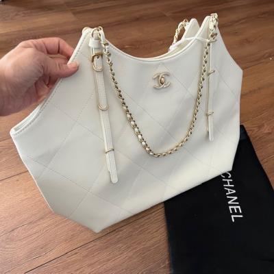 CHNL BÜYÜK BOY EKRU ÇANTA 