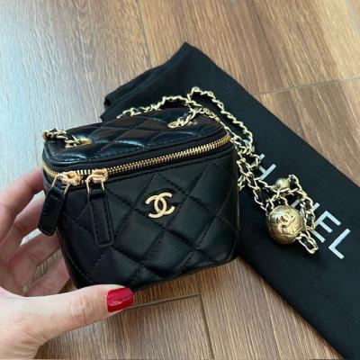 CHNL SİYAH KÜÇÜK BOY KUTU ÇANTA-2