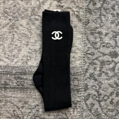 CHNL SİYAH UZUN ÇORAP