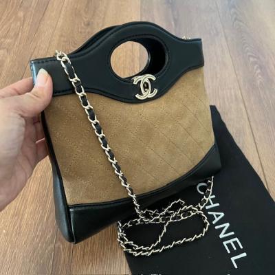 CHNL TABA DERİ SÜET ÇANTA