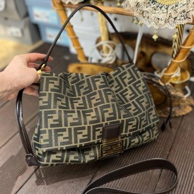 FND ACI KAHVE BÜZGÜLÜ BÜYÜK BOY ÇANTA 