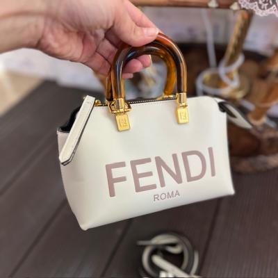 FND EKRU DERİ ASKILI ÇANTA 