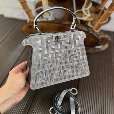 FND GÜMÜŞ KÜÇÜK BOY ÇANTA-3