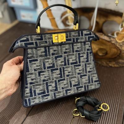 FND LACİVERT ORTA BOY ÇANTA 