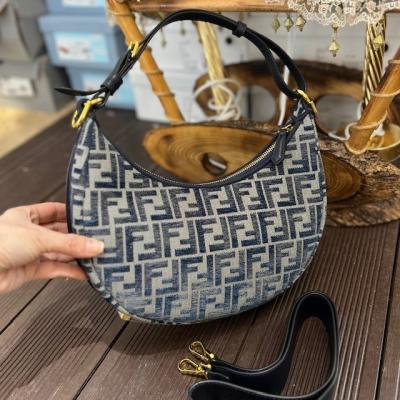 FND LACİVERT OVAL ÇANTA 