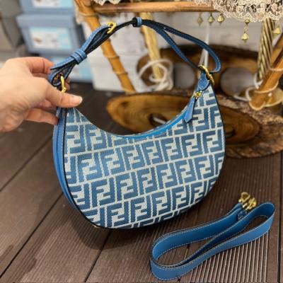 FND MAVİ OVAL ÇANTA 