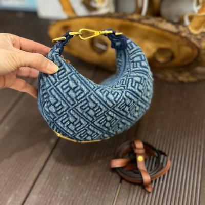 FND MAVİ OVAL KÜÇÜK BOY ÇANTA 