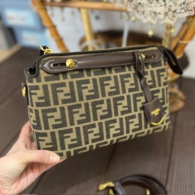 FND MONOGRAM ACI KAHVE ASKILI ÇANTA 