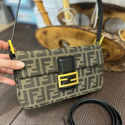 FND MONOGRAM GOLD ÇANTA 