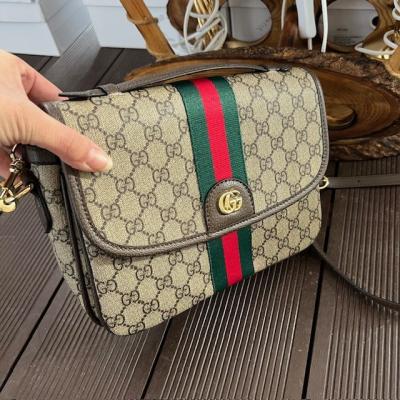 GCC ACI KAHVE DERİ ASKILI ÇANTA 