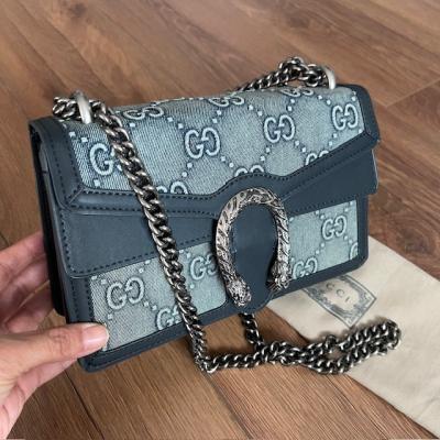 GCC GRİ ZİNCİRLİ ÇANTA 