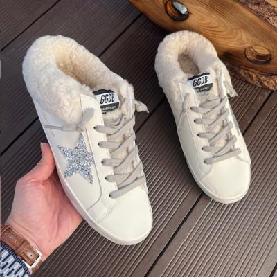 GGDB TÜYLÜ BEYAZ SNEAKER 