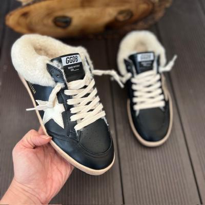 GGDB TÜYLÜ SİYAH SNEAKER