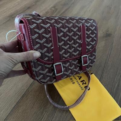 GYRD BORDO DERİ ASKILI ÇANTA 