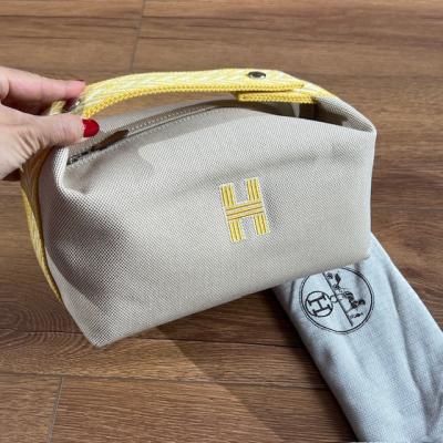 HRMS CANVAS BEJ SARI ÇANTA 