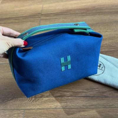 HRMS CANVAS LACİVERT YEŞİL ÇANTA 