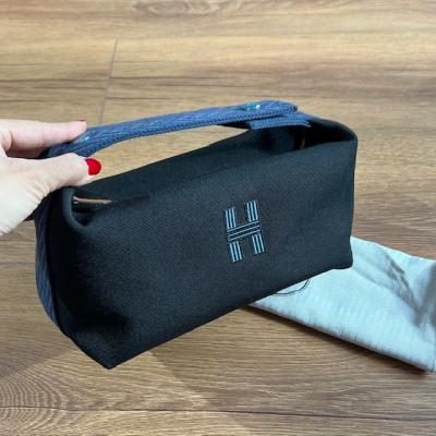 HRMS CANVAS SİYAH LACİVERT ÇANTA 