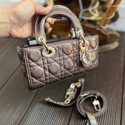 LADY DİOR MOR KÜÇÜK BOY 