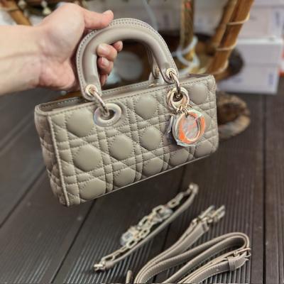 LADY DİOR VİZON KÜÇÜK BOY 