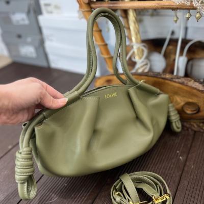 LOEW HAKİ DERİ ASKILI ÇANTA 