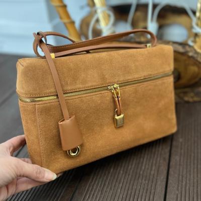 LOROPN BÜYÜK BOY TABA SÜET ÇANTA 