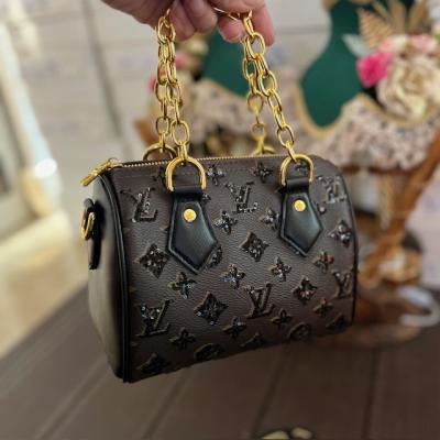 LV ACI KAHVE MONOGRAM GOLD ÇANTA 