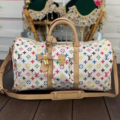 LV EKRU MONOGRAM VALİZ 