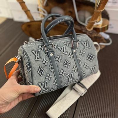 LV GRİ MONOGRAM ASKILI ÇANTA 
