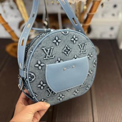 LV MAVİ MONOGRAM ASKILI ÇANTA 