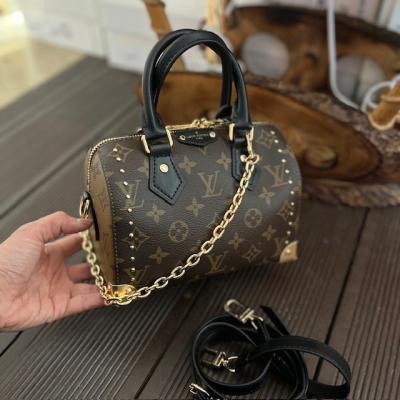 LV MONOGRAM ACI KAHVE GOLD ÇANTA 