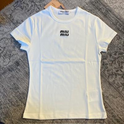 MİU BEYAZ KISA KOLLU BADY 