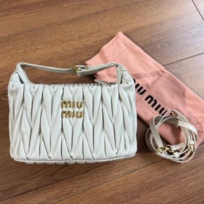 MİU EKRU ÇANTA 