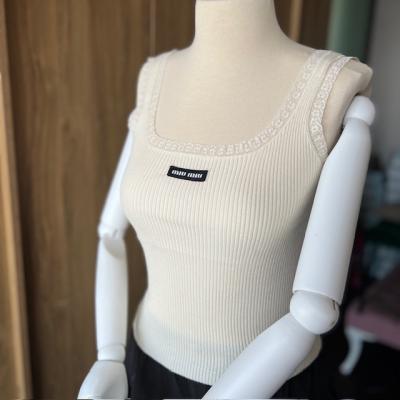 MİU EKRU FİTİLLİ BODY