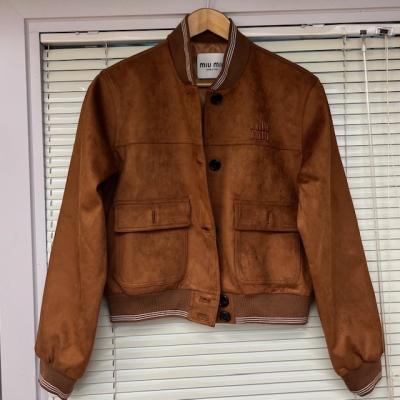 MİU TABA SÜET MONT 