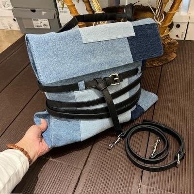 MSCHNO BÜYÜK BOY MAVİ ÇANTA 