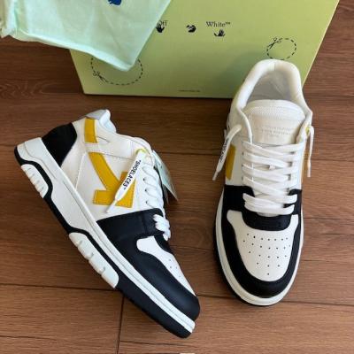 OFF-WHT SİYAH BEYAZ SARI SNEAKER 
