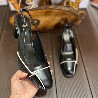 PRD SİYAH TOPUKLU AYAKKABI-3