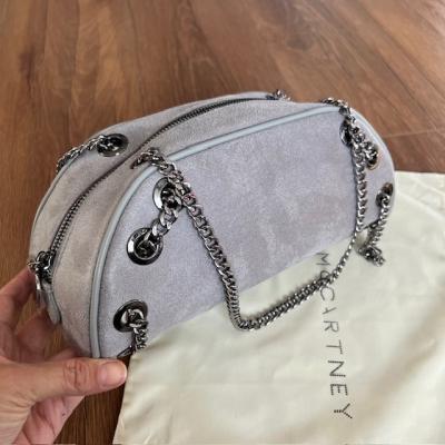 STELLAMC GRİ OVAL ÇANTA 