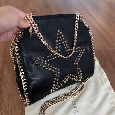 STELLAMC SİYAH YILDIZLI ÇANTA 