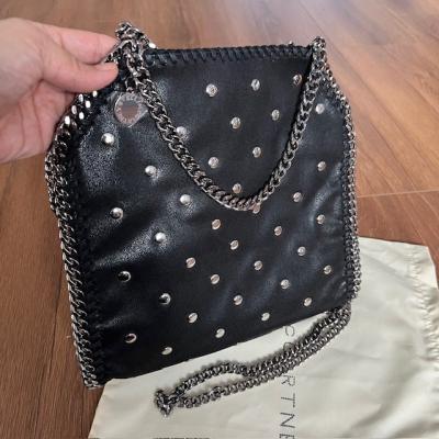 STELLAMC SİYAH ZIMBALI ÇANTA 