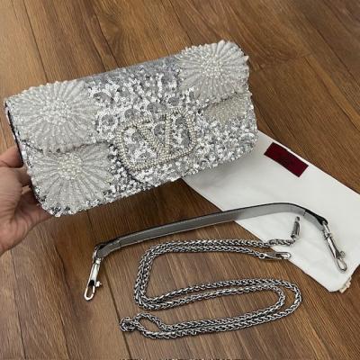 VLTN GRİ PULLU ÇANTA 