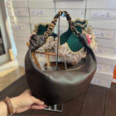 YS ACI KAHVE GOLD DERİ ORTA BOY 