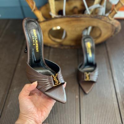 YSL ACI KAHVE TOPUKLU TERLİK 10CM